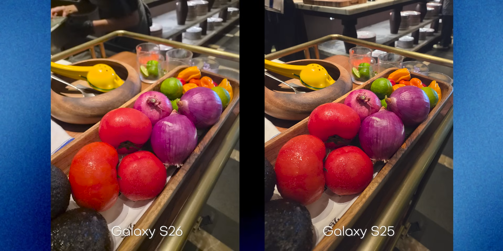 Dynamic range main camera Galaxy S26 menangkap warna lebih kaya dibanding S25