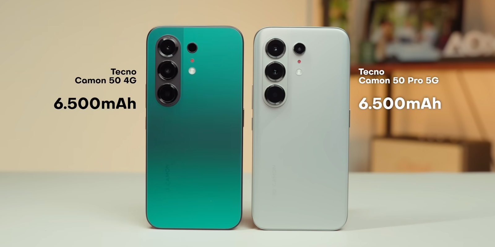 Keduanya memiliki baterai identik 6.500mAh dengan charging 45W