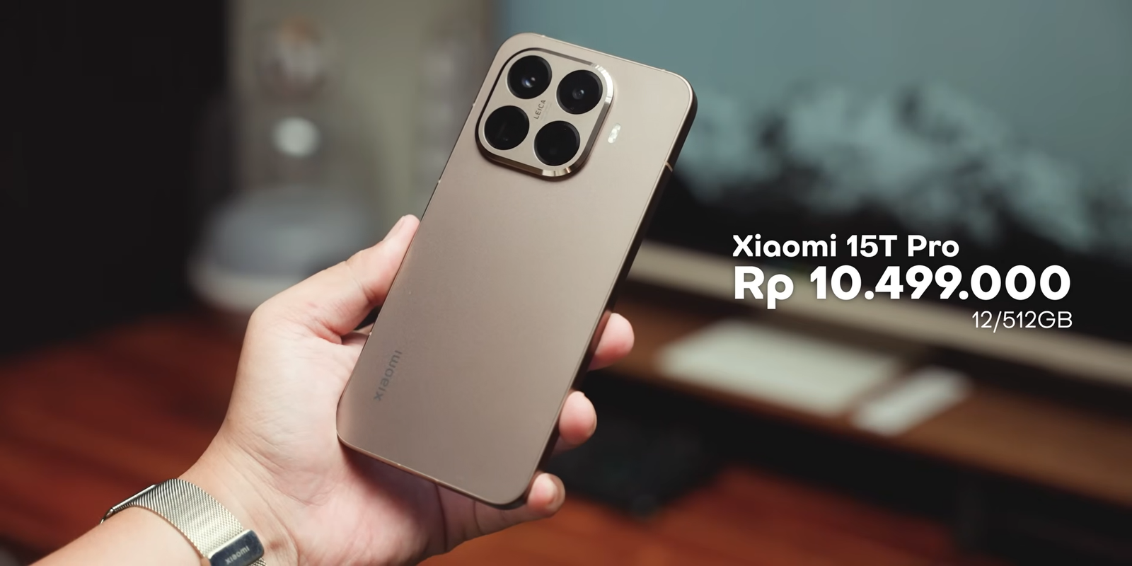 Xiaomi 15T Pro dengan kamera Leica, dibanderol Rp10.499.000 untuk 12/512GB