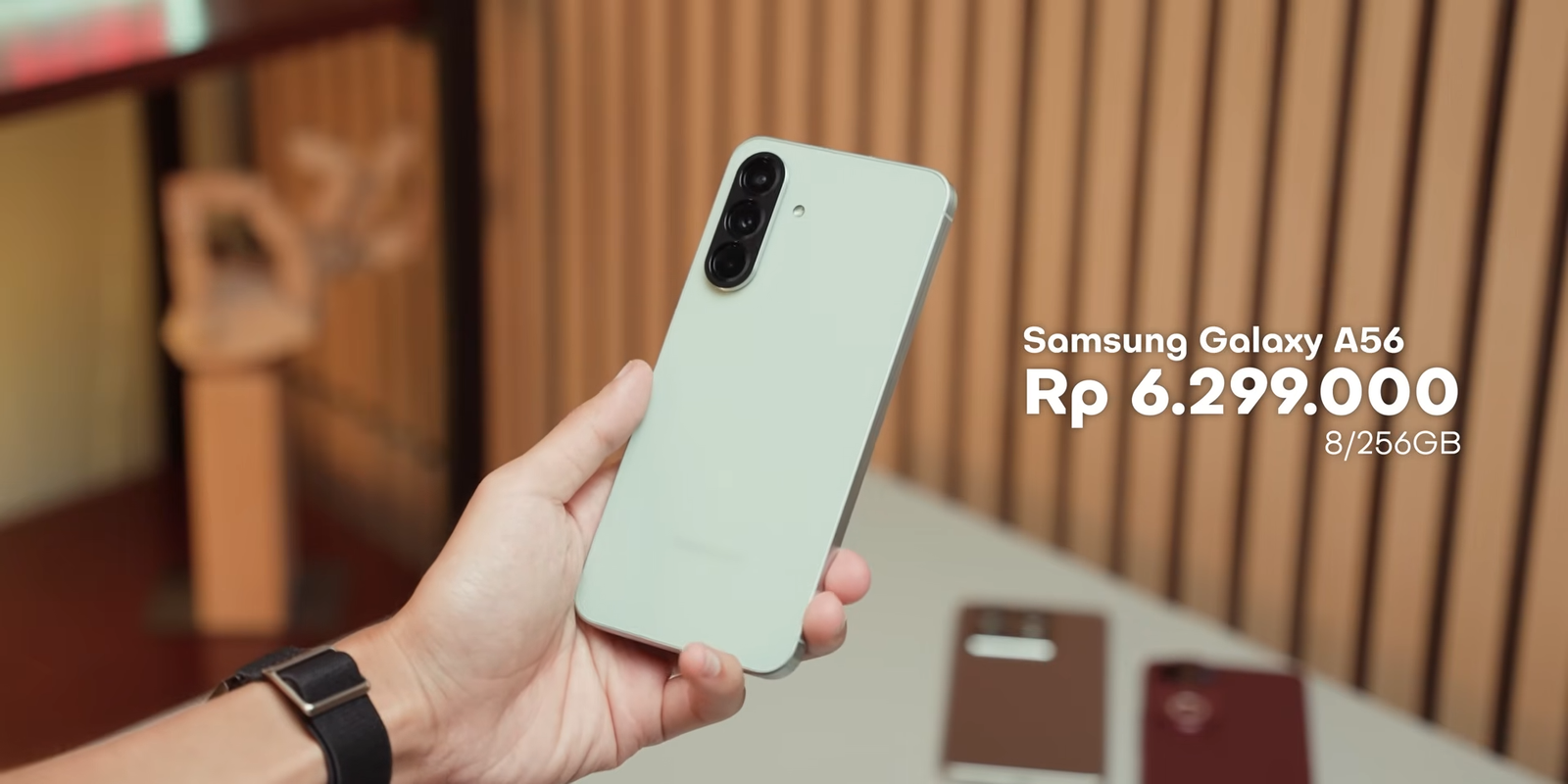 Samsung Galaxy A56 di Rp6.299.000, mid-range Samsung yang unggul di layar dan speaker