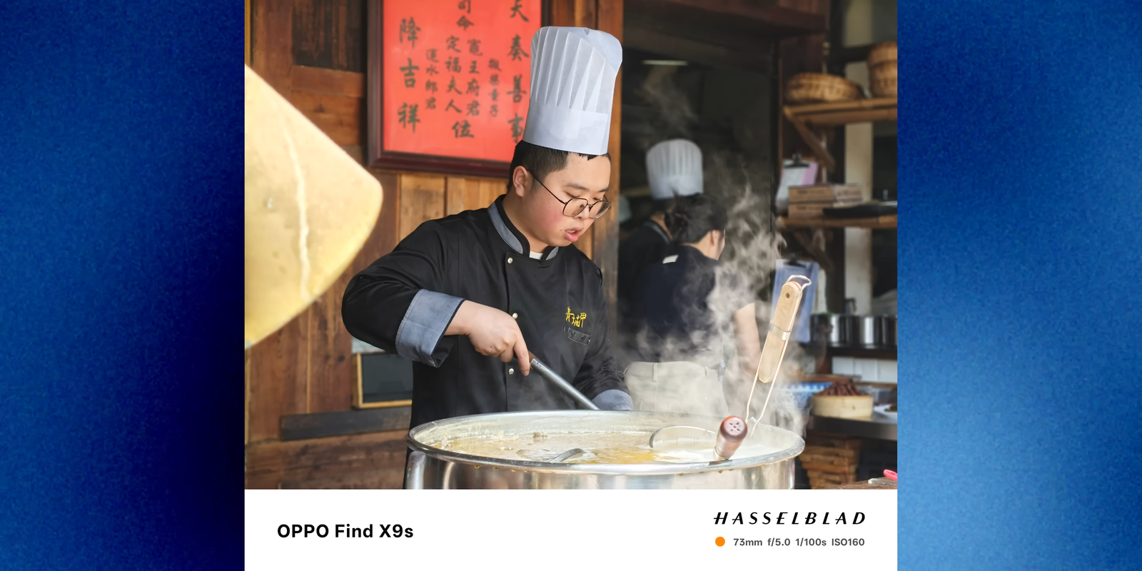Hasil telephoto OPPO Find X9s menangkap suasana dapur dengan detail dan kontras yang kuat