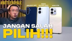 Samsung Galaxy A57 vs POCO X8 Pro Max vs Vivo V70: Battle HP Rp7-8 Juta