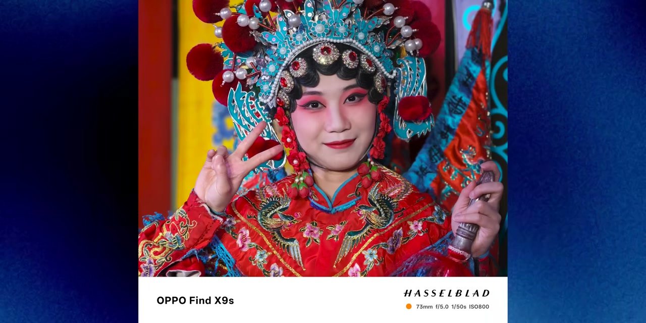 Hasil telephoto OPPO Find X9s menampilkan detail portrait dengan warna yang vibrant